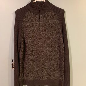 Half zip up sweater